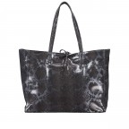 Shopper Snake, Farbe: anthrazit, braun, Marke: Hausfelder Manufaktur, Abmessungen in cm: 38x31.5x12, Bild 3 von 5