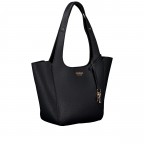 Tasche Calista 2 in 1, Farbe: schwarz, braun, Marke: Guess, Abmessungen in cm: 25x16.5x8, Bild 2 von 7