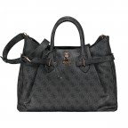 Handtasche Yesba 4G-Logo, Farbe: anthrazit, braun, Marke: Guess, Abmessungen in cm: 38x29.5x12, Bild 1 von 7