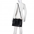 Shopper Clio Relove Recycle, Farbe: schwarz, beige, Marke: Valentino Bags, Abmessungen in cm: 34.5x26x14.5, Bild 5 von 7