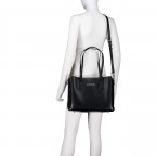 Shopper Clio Relove Recycle, Farbe: schwarz, beige, Marke: Valentino Bags, Abmessungen in cm: 34.5x26x14.5, Bild 6 von 7