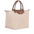Handtasche Le Pliage Handtasche M, Farbe: grau, blau/petrol, taupe/khaki, rot/weinrot, flieder/lila, rosa/pink, orange, beige, Marke: Longchamp, Abmessungen in cm: 30x28x20, Bild 2 von 5