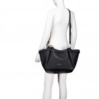 Shopper Medea mit herausnehmbarer Tasche, Farbe: schwarz, weiß, Marke: Valentino Bags, Abmessungen in cm: 33x27.5x17.5, Bild 6 von 9