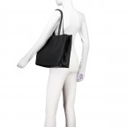 Shopper Soft Print mit Laptopfach 14 Zoll, Marke: Hausfelder Manufaktur, Abmessungen in cm: 37x28x11, Bild 4 von 5