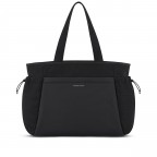 Shopper Hellvi Pro mit Laptopfach 16 Zoll, Farbe: schwarz, rot/weinrot, Marke: Kapten & Son, Abmessungen in cm: 50x36x17.5, Bild 1 von 10