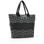 Shopper E1 erweiterbar, Farbe: schwarz, anthrazit, grau, blau/petrol, braun, taupe/khaki, grün/oliv, rot/weinrot, orange, beige, weiß, bunt, Marke: Reisenthel, Abmessungen in cm: 50x26.5x15.5, Bild 2 von 3
