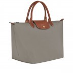 Handtasche Le Pliage Handtasche M Grau, Farbe: grau, Marke: Longchamp, EAN: 3597922208944, Abmessungen in cm: 30x28x20, Bild 2 von 4