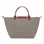 Handtasche Le Pliage Handtasche M Grau, Farbe: grau, Marke: Longchamp, EAN: 3597922208944, Abmessungen in cm: 30x28x20, Bild 3 von 4