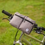Fahrradtasche FU63-1002 für Lenkerbefestigung Anthracite, Farbe: grau, Marke: Blackbeat, EAN: 8720088706718, Abmessungen in cm: 24x16x9, Bild 13 von 13
