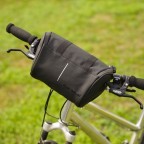 Fahrradtasche mit Lenkerbefestigung Rot, Farbe: rot/weinrot, Marke: Blackbeat, EAN: 8720088707029, Abmessungen in cm: 28x16x10, Bild 12 von 12