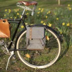 Fahrradtasche Olli Cycle OCR13 mit Rucksack-Funktion Stone, Farbe: grau, Marke: Zwei, EAN: 4250257925311, Abmessungen in cm: 28x35x17, Bild 10 von 10