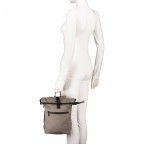 Fahrradtasche / Rucksack für Gepäckträgerbefestigung Beige, Farbe: beige, Marke: Blackbeat, EAN: 4066727000361, Abmessungen in cm: 20x33x10, Bild 4 von 10