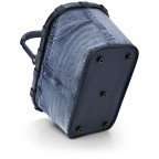 Einkaufskorb Carrybag Jeans Frame Dark Grey, Farbe: grau, Marke: Reisenthel, EAN: 4012013725548, Abmessungen in cm: 48x29x28, Bild 5 von 5