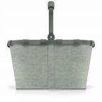 Einkaufskorb Carrybag Frame, Farbe: grau, grün/oliv, rot/weinrot, rosa/pink, beige, Marke: Reisenthel, Abmessungen in cm: 48x29x28, Bild 2 von 6