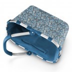 Einkaufskorb Carrybag Viola Celeste, Farbe: blau/petrol, Marke: Reisenthel, EAN: 4012013728518, Abmessungen in cm: 48x29x28, Bild 3 von 4