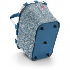 Einkaufskorb Carrybag Viola Celeste, Farbe: blau/petrol, Marke: Reisenthel, EAN: 4012013728518, Abmessungen in cm: 48x29x28, Bild 4 von 4