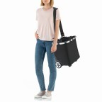 Einkaufsroller Carrycruiser Baroque Marble, Farbe: taupe/khaki, Marke: Reisenthel, EAN: 4012013730092, Abmessungen in cm: 42x47.5x32, Bild 4 von 7
