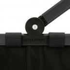 Einkaufskorb Carrybag Black Black, Farbe: schwarz, Marke: Reisenthel, EAN: 4012013586552, Abmessungen in cm: 48x29x28, Bild 6 von 6
