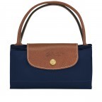 Handtasche Le Pliage Handtasche S Dunkelblau, Farbe: blau/petrol, Marke: Longchamp, EAN: 3597922208869, Abmessungen in cm: 23x22x14, Bild 5 von 5