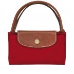 Handtasche Le Pliage Handtasche S Rot, Farbe: rot/weinrot, Marke: Longchamp, EAN: 3597920599013, Abmessungen in cm: 23x22x14, Bild 5 von 5