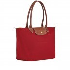 Shopper Le Pliage Shopper S Rot, Farbe: rot/weinrot, Marke: Longchamp, EAN: 3597920599785, Abmessungen in cm: 28x25x14, Bild 2 von 5