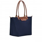 Shopper Le Pliage Shopper L 089-1899 Dunkelblau, Farbe: blau/petrol, Marke: Longchamp, EAN: 3597922209484, Abmessungen in cm: 31x30x19, Bild 2 von 5