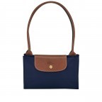 Shopper Le Pliage Shopper L 089-1899 Dunkelblau, Farbe: blau/petrol, Marke: Longchamp, EAN: 3597922209484, Abmessungen in cm: 31x30x19, Bild 5 von 5