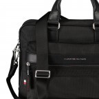 Aktentasche Elevated Computer Bag Black, Farbe: schwarz, Marke: Tommy Hilfiger, EAN: 8720113705501, Abmessungen in cm: 40x29x14, Bild 8 von 8