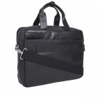 Aktentasche Brick Lane Briefbag Charles MHZ Black, Farbe: schwarz, Marke: Strellson, EAN: 4048835074106, Abmessungen in cm: 39x29.5x10, Bild 3 von 9