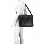 Aktentasche Huntsville Hauke mit Laptopfach 15 Zoll, Marke: Hausfelder Manufaktur, Abmessungen in cm: 40x31x13, Bild 6 von 7