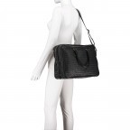 Aktentasche Busy Business Shopper Very Busy Black, Farbe: schwarz, Marke: Abro, EAN: 4061724090018, Abmessungen in cm: 40x29x15, Bild 6 von 7
