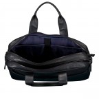 Aktentasche Cerratano Pandion MHZ, Farbe: schwarz, cognac, Marke: Joop!, Abmessungen in cm: 40x28x9.5, Bild 6 von 6