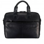 Aktentasche Cerratano Pandion MHZ, Farbe: schwarz, cognac, Marke: Joop!, Abmessungen in cm: 40x28x9.5, Bild 3 von 6