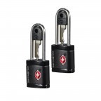Kofferschloss Travel Accessories Key Lock TSA 2er Set Black, Farbe: schwarz, Marke: Samsonite, EAN: 5414847953699, Bild 2 von 2