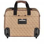 Pilotenkoffer Vezzola 4G-Logo mit USB-Anschluss für Powerbank Braun Ochre, Farbe: braun, Marke: Guess, EAN: 7621701507594, Abmessungen in cm: 42x35x19, Bild 6 von 10