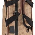 Pilotenkoffer Vezzola 4G-Logo mit USB-Anschluss für Powerbank Braun Ochre, Farbe: braun, Marke: Guess, EAN: 7621701507594, Abmessungen in cm: 42x35x19, Bild 9 von 10