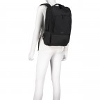 Rucksack RS41 USB-Port Black, Farbe: schwarz, Marke: Franky, EAN: 4251672722226, Abmessungen in cm: 27x45x12, Bild 5 von 11