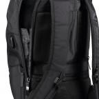 Rucksack RS41 USB-Port Black, Farbe: schwarz, Marke: Franky, EAN: 4251672722226, Abmessungen in cm: 27x45x12, Bild 9 von 11