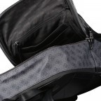 Rucksack Vezzola mit Tablet- und Laptopfach Black, Farbe: schwarz, Marke: Guess, EAN: 7620207009250, Abmessungen in cm: 29x40x17, Bild 10 von 11