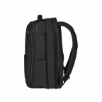 Rucksack Workationist mit Laptopfach 15.6 Zoll Black, Farbe: schwarz, Marke: Samsonite, EAN: 5400520154194, Abmessungen in cm: 28x43x16.5, Bild 5 von 20