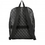 Rucksack Vezzola Smart Backpack 4g-logo mit Laptopfach 14 Zoll Beige Brown, Farbe: braun, Marke: Guess, EAN: 7621701037770, Abmessungen in cm: 30x43x15, Bild 4 von 6