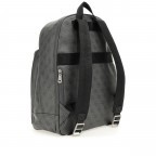 Rucksack Vezzola mit Laptopfach 14 Zoll, Farbe: schwarz, braun, grün/oliv, Marke: Guess, Abmessungen in cm: 31x43.5x20, Bild 2 von 7