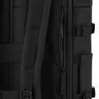 Rucksack Helsinki Pro, Farbe: schwarz, grau, blau/petrol, Marke: Kapten & Son, Abmessungen in cm: 30x52x15.5, Bild 9 von 10
