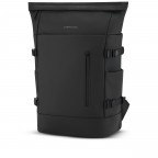 Rucksack Helsinki Pro, Farbe: schwarz, grau, blau/petrol, Marke: Kapten & Son, Abmessungen in cm: 30x52x15.5, Bild 2 von 10