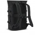 Rucksack Helsinki Pro, Farbe: schwarz, grau, blau/petrol, Marke: Kapten & Son, Abmessungen in cm: 30x52x15.5, Bild 4 von 10