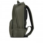 Rucksack Tromsoe Backpack, Farbe: blau/petrol, grün/oliv, Marke: Jost, Abmessungen in cm: 30x44x16.5, Bild 3 von 5