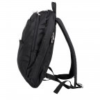 Rucksack spirit Katmandu Black, Farbe: schwarz, Marke: Bogner, Abmessungen in cm: 30x40x11, Bild 3 von 6