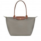 Shopper Le Pliage Shopper L 089-1899 Grau, Farbe: grau, Marke: Longchamp, EAN: 3597922209446, Abmessungen in cm: 31x30x19, Bild 1 von 5