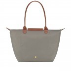 Shopper Le Pliage Shopper L 089-1899 Grau, Farbe: grau, Marke: Longchamp, EAN: 3597922209446, Abmessungen in cm: 31x30x19, Bild 3 von 5