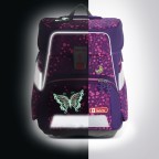 Schulranzen Space Shine Special Edition mit Glow-in-the-dark-Effekt Butterfly Nights, Farbe: rosa/pink, Marke: Step by Step, EAN: 4047443460783, Abmessungen in cm: 28x37x20, Bild 15 von 15